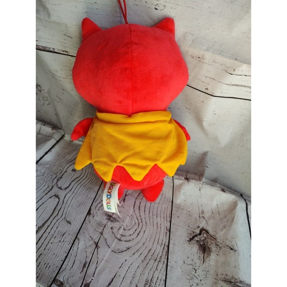 UglyDolls Bat Vampire Red w Yellow Cape 10" Plush Toy Stuffed Animal - Picture 4 of 5